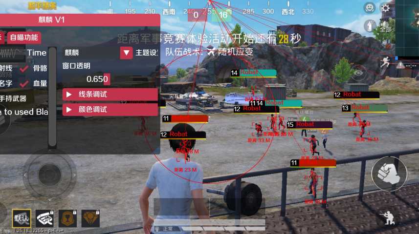 和平精英辅助【彩虹】